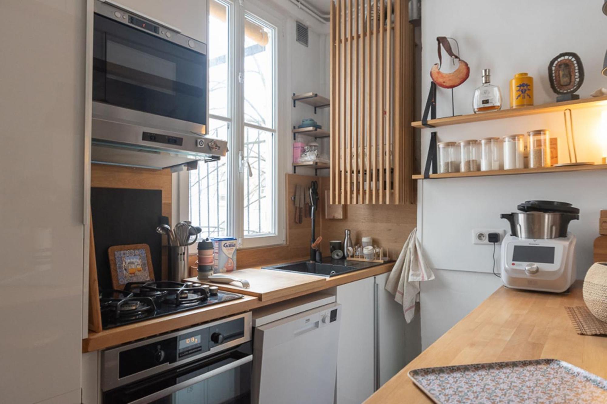 Cozy 50 M Haven Of Peace Near Montmartre Apartment